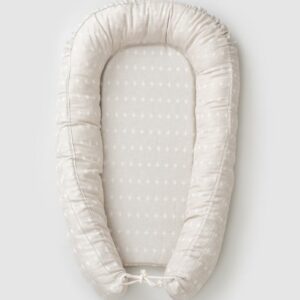 Set Babynest natur + Babynest Überzug Inlet natur