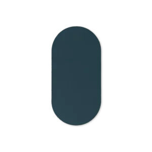 Deckel aus Arvenholz Babybett, Linoleum, Abendblau